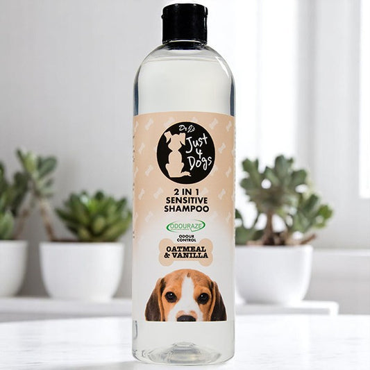 OATMEAL & VANILLA 2-IN-1 SENSITIVE SHAMPOO 500ML