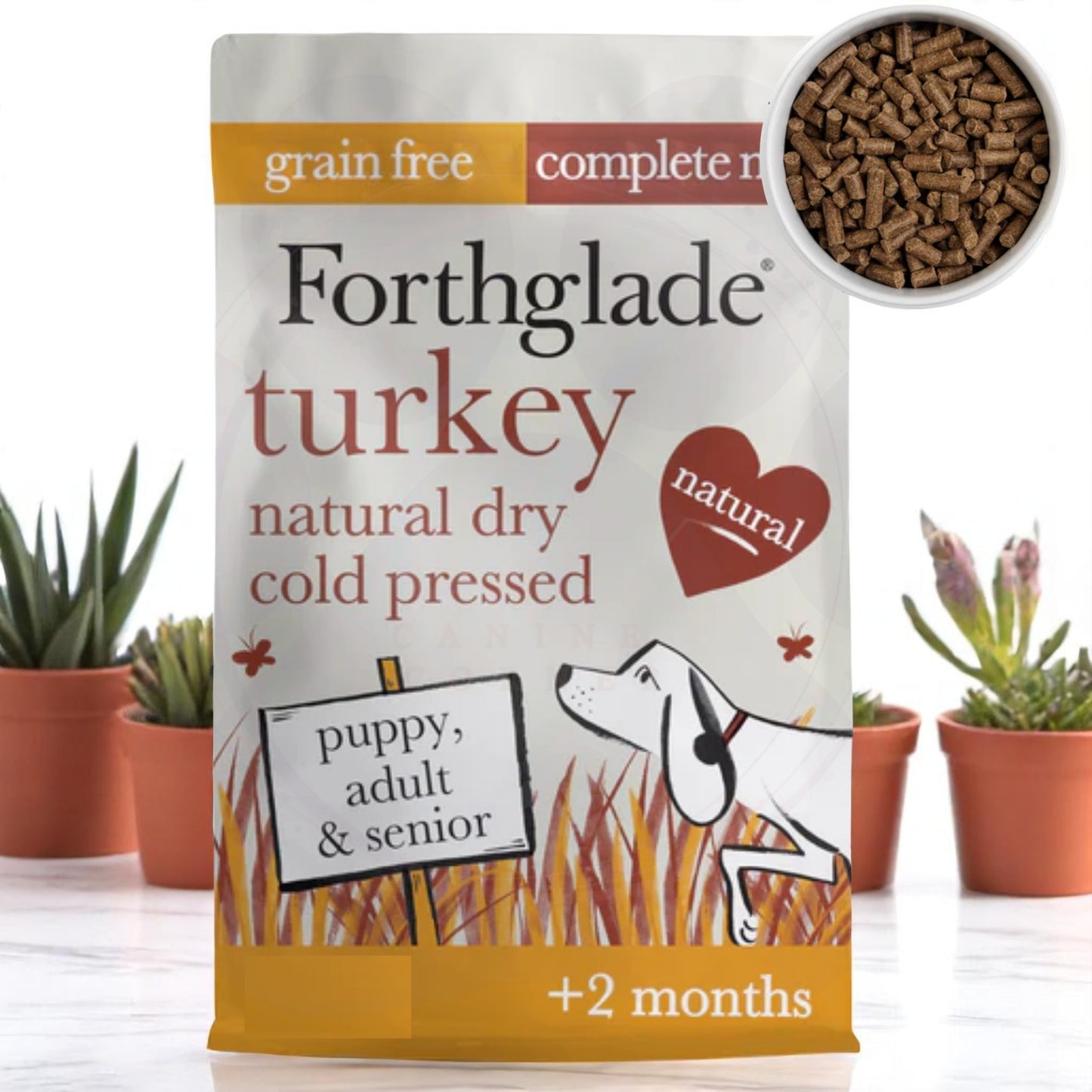 TURKEY Cold Pressed Kibble Pellets