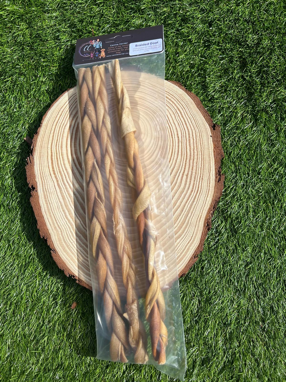 BRAIDED GOAT SKIN