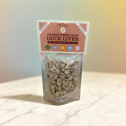 Freeze dried Raw Duck Liver Treats